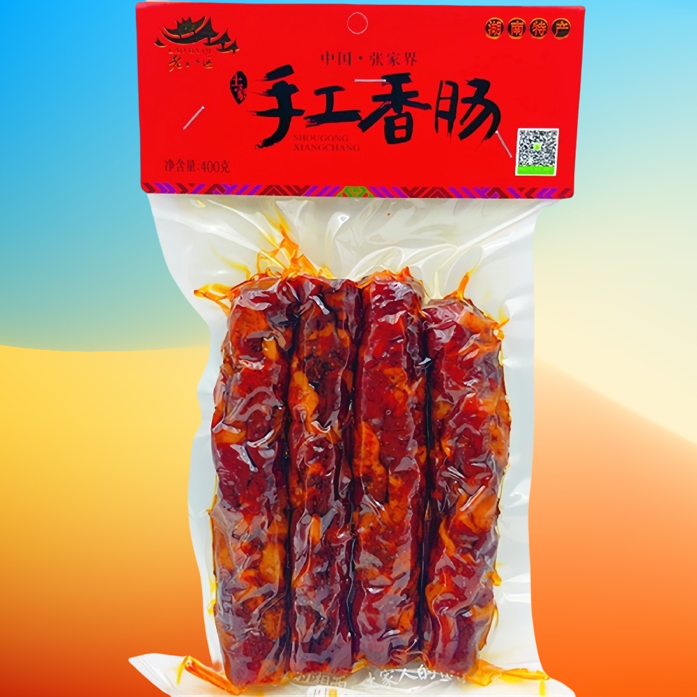 老八区简香肠400g