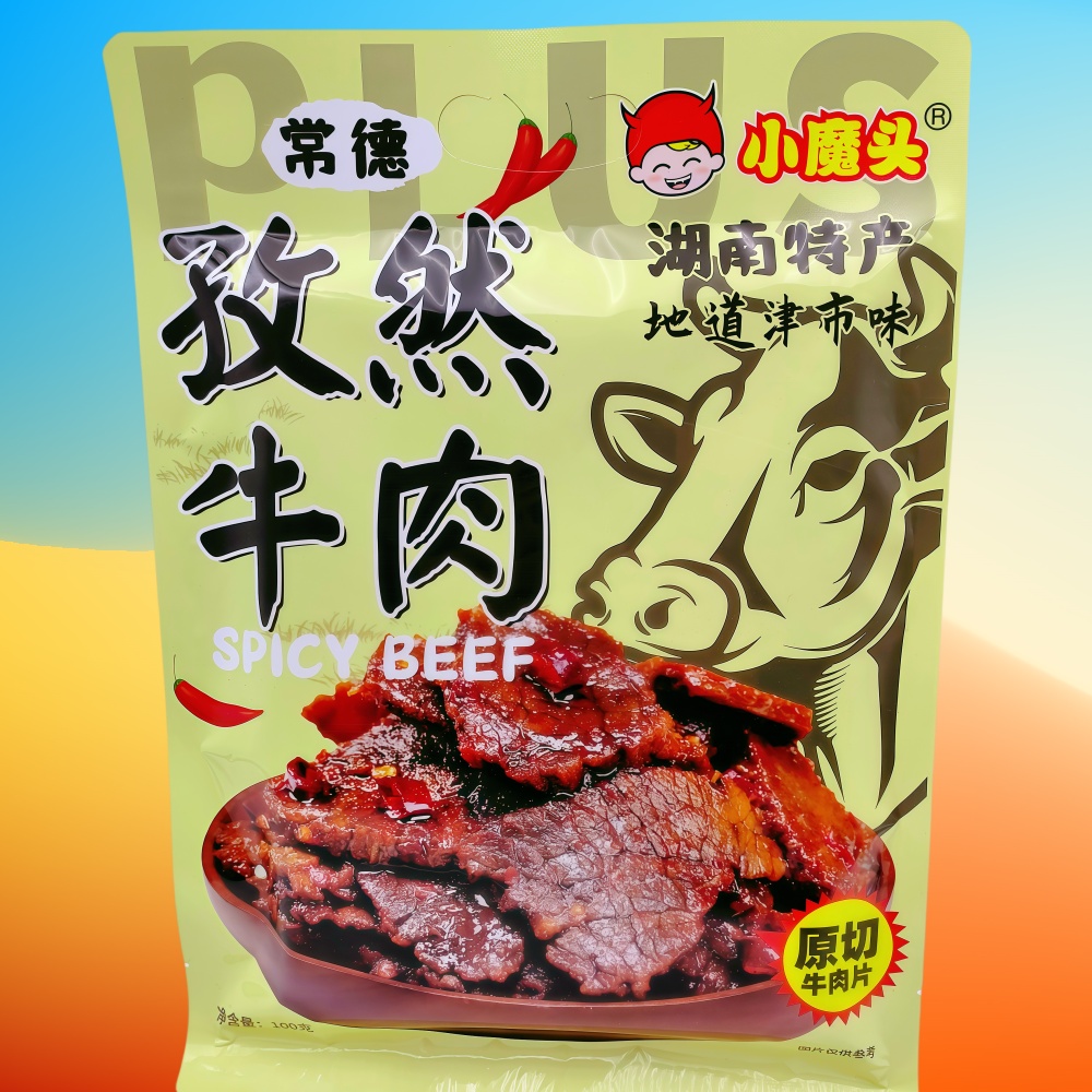 小魔头孜然牛肉100g