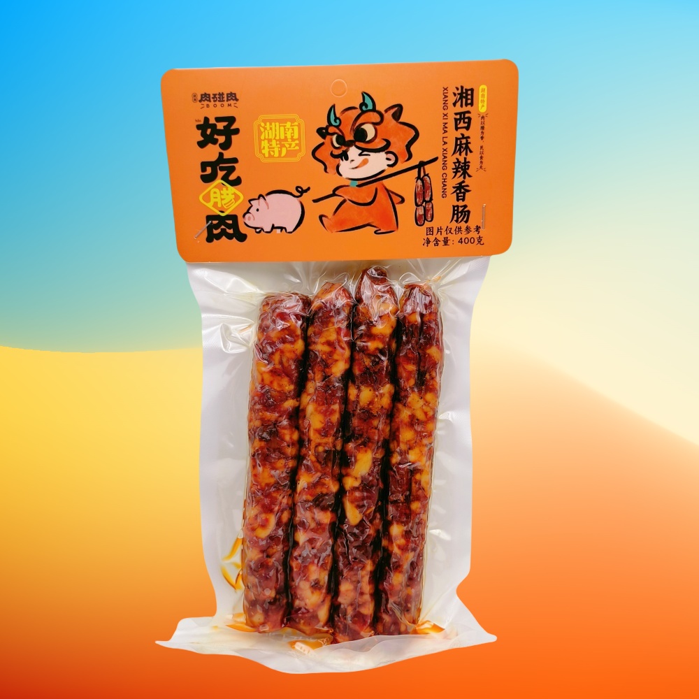 肉碰肉麻辣香肠400g