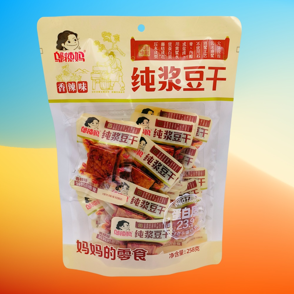 邬辣妈豆干香辣258g