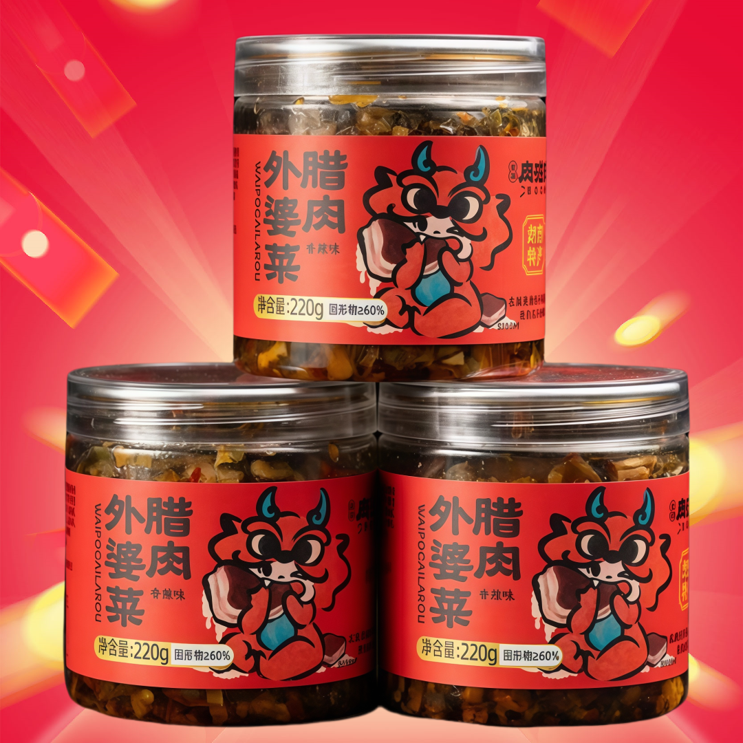 肉碰肉外婆菜220g